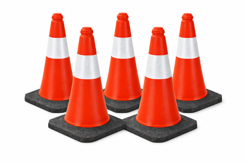 5er set verkehrskegel - set, 51