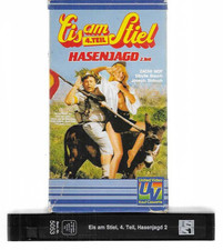 Pappbox  Sibylle Rauch   Eis am Stiel 4. Teil  HASENJAGD 2. Teil    VHS Rarität