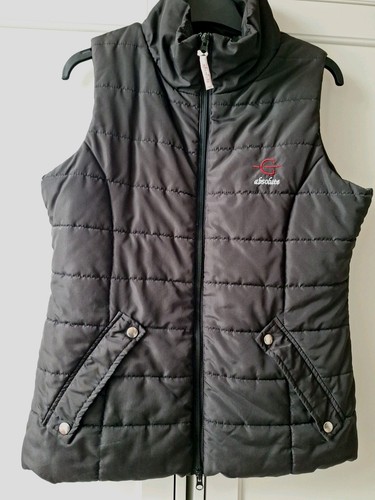 Steppweste schwarz mit - steppweste,