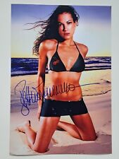 Bettina Zimmermann signed 20x30cm Sexy  Foto Autogramm Autograph IP1