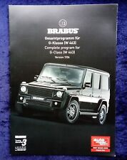 Brabus Mercedes G-Klasse W 463, Prospekt 7.2006   mit Poster in der Mitte