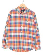 RALPH LAUREN Stretch Oxford Hemd Herren GrößeXL Slim Fit Kariert Langarm...