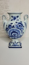 Delft Blauw Vase ca. 22 cm.