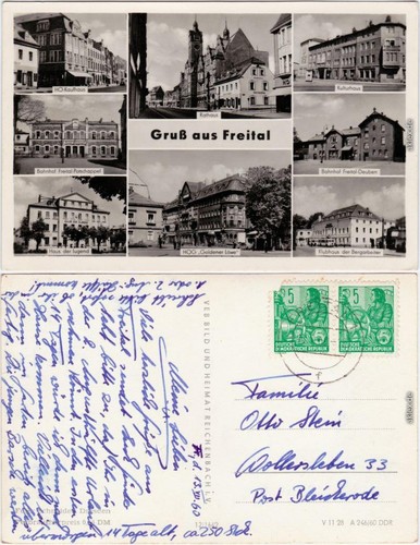 Freital mehrbildkarte - freital,