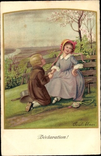 Künstler ebner pauli - ak, ebner,