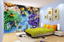 3D Bunt Koralle Fisch Q3857