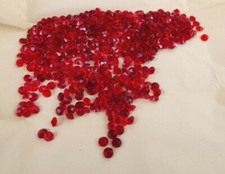 Strasssteine Rubin Rot Glas