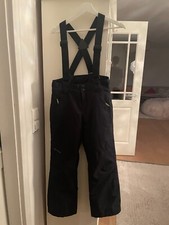 ZIENER Skihose Schneehose schwarz Kinder Junge Mädchen 152