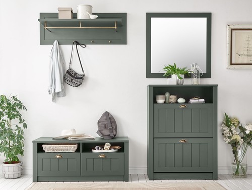 Ascot garderobe dielen set - garderobe,