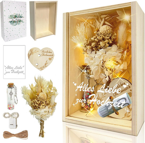 Hölzerne hochzeit geschenk - hölzerne,