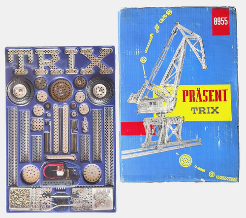 Trix metallbaukasten präsent - trix, metallbaukasten,