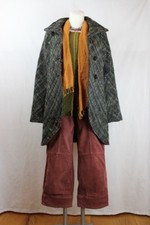 DESIGUAL Mantel Obi Wan ungetragen Größe 40  Boho Hippie Vintage Punk Goa Ibiza