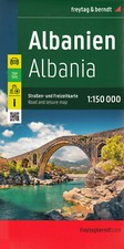 Albanien Autokarte +
