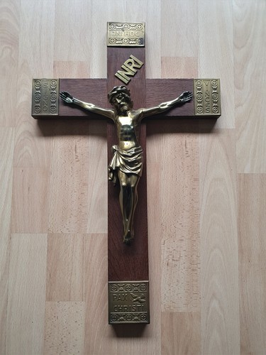 Wandkreuz kruzifix holz - wandkreuz,