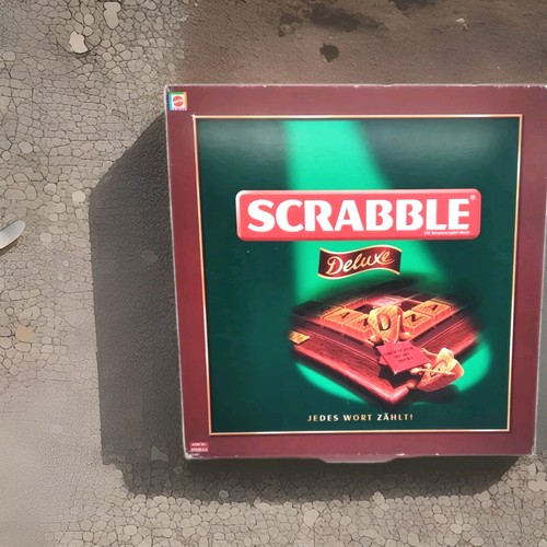 Scrabble deluxe mattel - scrabble, 2008