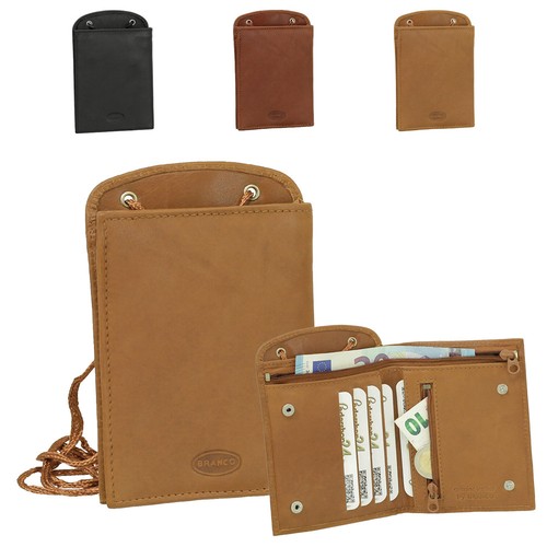 Branco leder reise brustbeutel - branco,