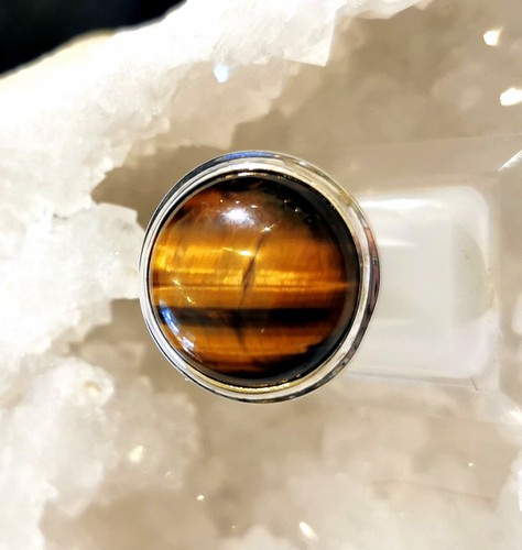 Ring mit tigerauge 925er - mit, tigerauge,