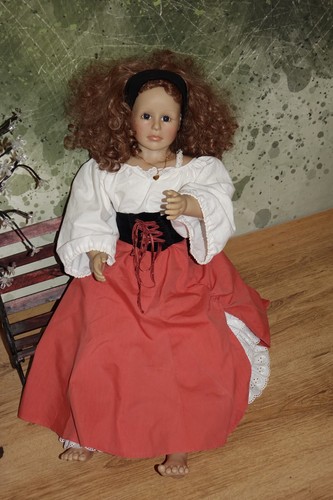 Künstlerpuppe brigitte leman - künstlerpuppe,