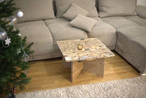 Couchtisch quadrata ceppo - couchtisch,
