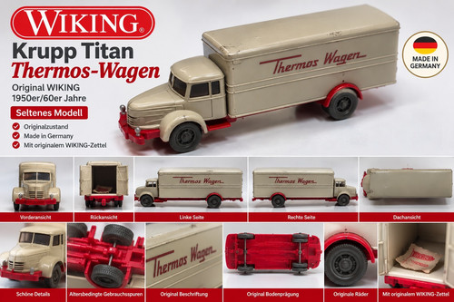 Wiking krupp titan koffer - titan,