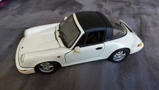 Porsche 911 Carrera 2 Cabrio Targa 964 (1990) weiß Anson 1:18 Vitrinenmodell