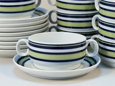 9 x Suppentasse + Untertasse