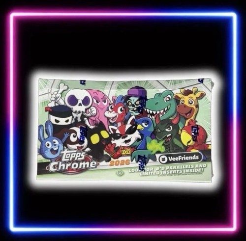 Topps chrome veefriends hobby - chrome,