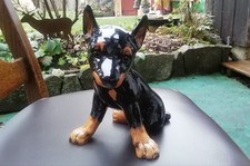 Original GOEBEL Hund Dobermann