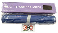 Plotterfolie Textil Zwanzer 30.5cm× 3.66m Saphirblau