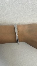 Swarovski Damen Armreif Silber