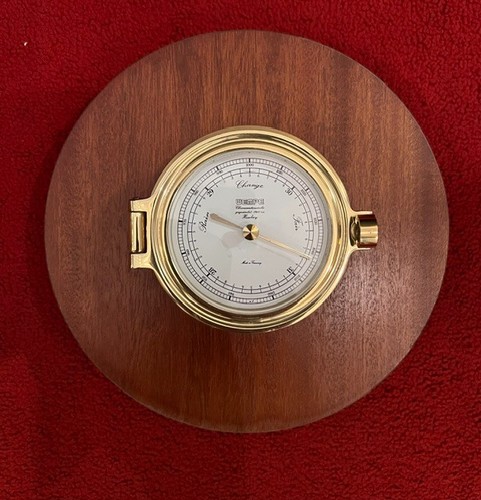Barometer wempe messing - barometer,,