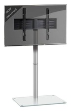 VCM® TV Standfuß Alu Glas