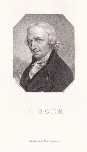 Johann elert bode - bode, astronomer