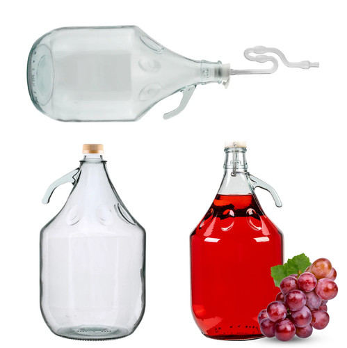 Demijohn carboy flip top - demijohn,