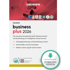 Lexware business plus 2026 ABO-Lizenz 1 PC (Win 10/11) 1 Jahr Laufzeit ESD