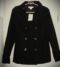 Wollartiger Damen Mantel Caban