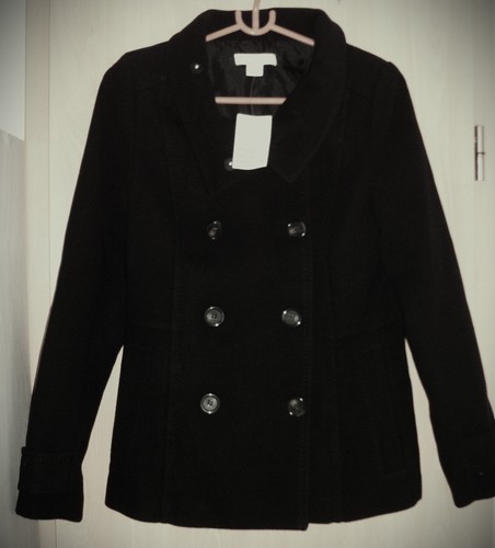 Wollartiger damen mantel caban - damen,