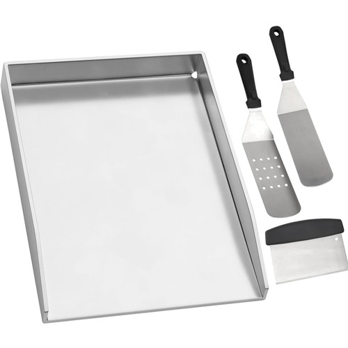 Grillplatte edelstahl 30x40cm - grillplatte,