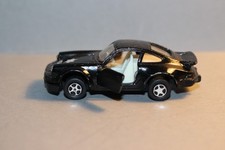 Polizei Porsche 911 Turbo schwarz