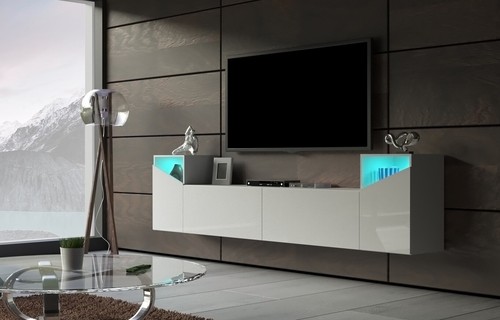 Moderne wohnwand schrankwand - wohnwand,