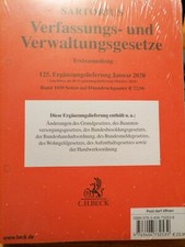 Sartorius Verfassungs- und