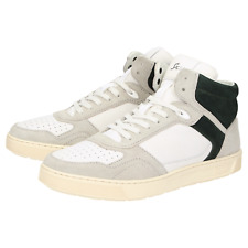 Sioux Sneaker Mid  Tedroso 705 grau weiß grün Leder Einlagen 11433