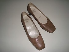 Damen Schlangenoptik Leder