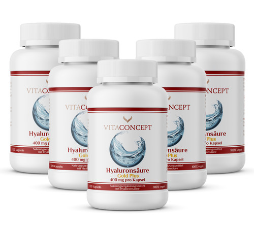 Hyaluronsäure gold plus - 5x,