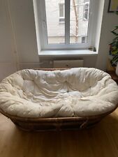 Rattan Sofa Oval (Maße: 180 x 110 cm Maximale Belastung: 180 kg) - VB