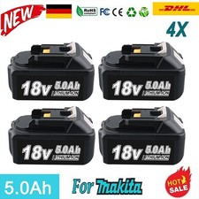 4X Original 18V/5,0Ah Akku