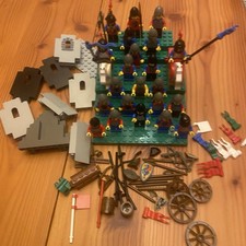 Lego Ritter Konvolut Zubehör Knights Cavalieri 6085 6080 6090 6081 6021 Sammlung