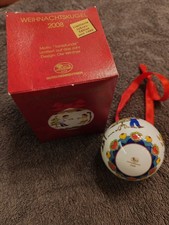 Hutschenreuther  Weihnachtskugel Porzellan Kugel 2008 NEU OVP Tanzstunde