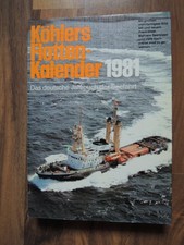 Köhlers Flottenkalender 1981