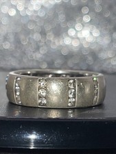 925 CZ Silber Ring,6.5g, 3